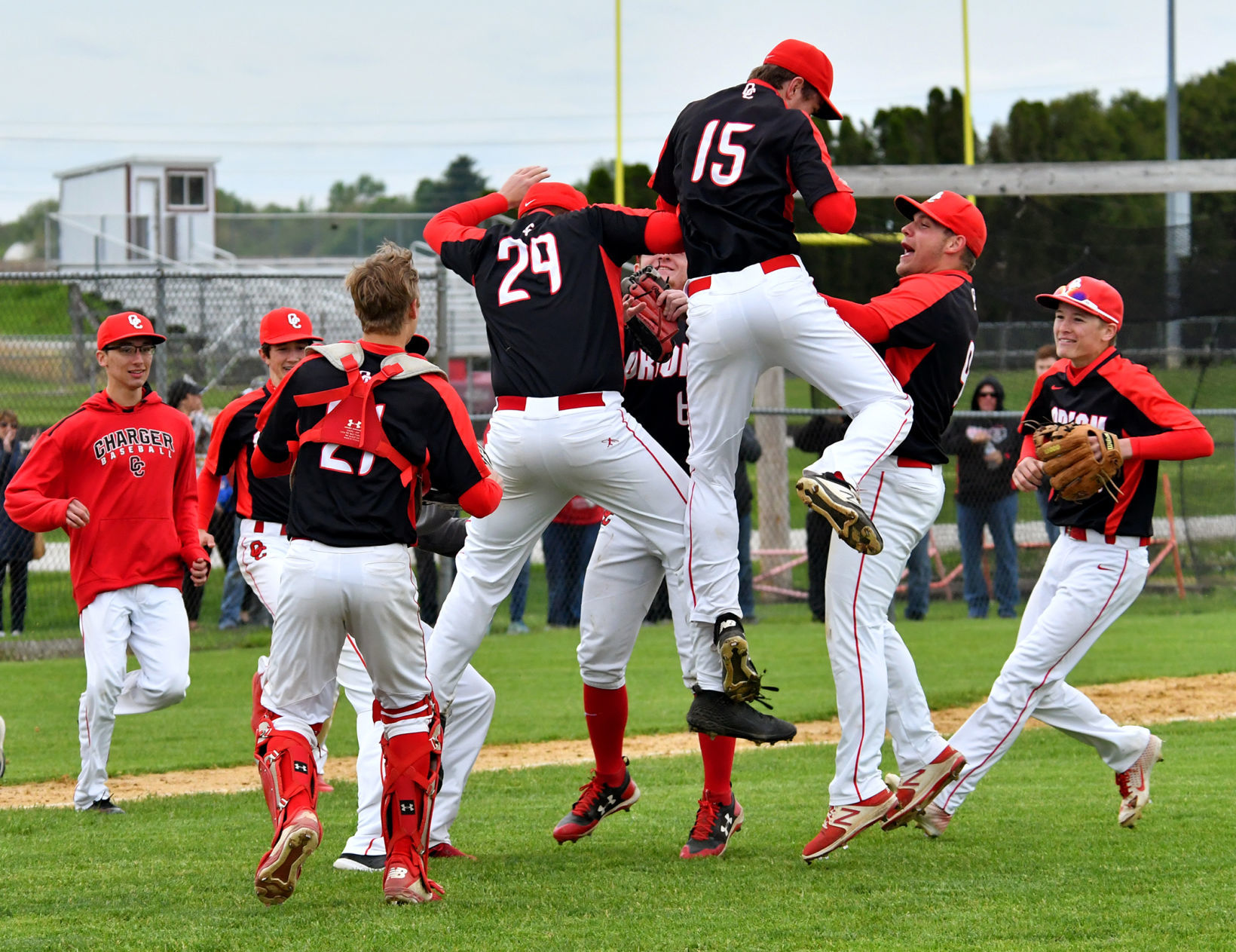 Orion vs Mercer County in Class 2A Rockridge Regional baseball championship